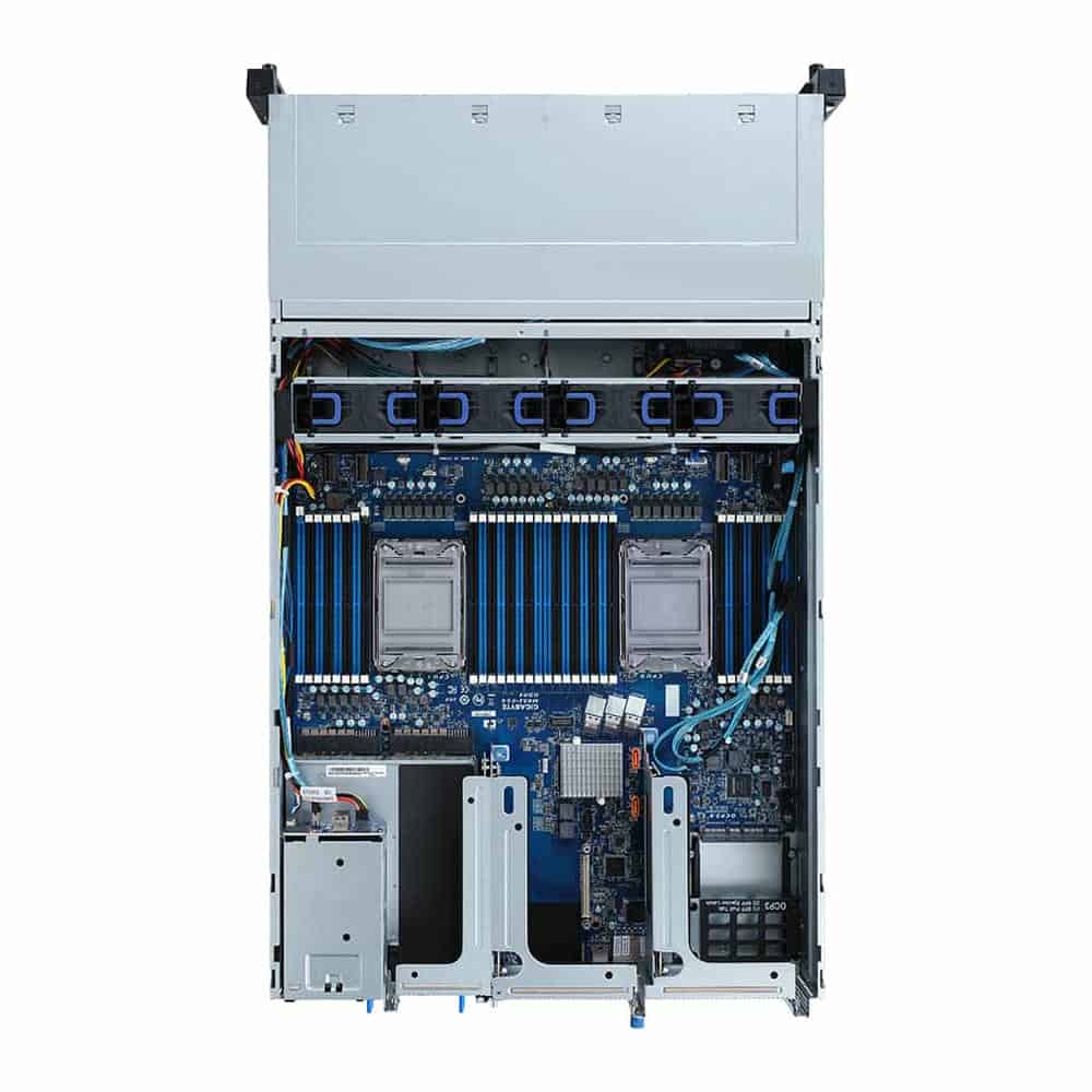 (image for) Gigabyte R282-2O0 3rd Gen Xeon Ice Lake 2U 8 PCIe Gen4 Barebone Server
